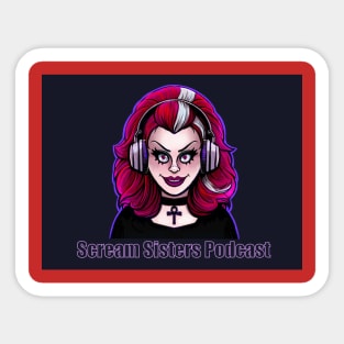 Scream Sisters Podcast Sticker